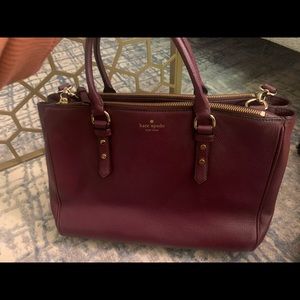 Plum Kate Spade Satchel